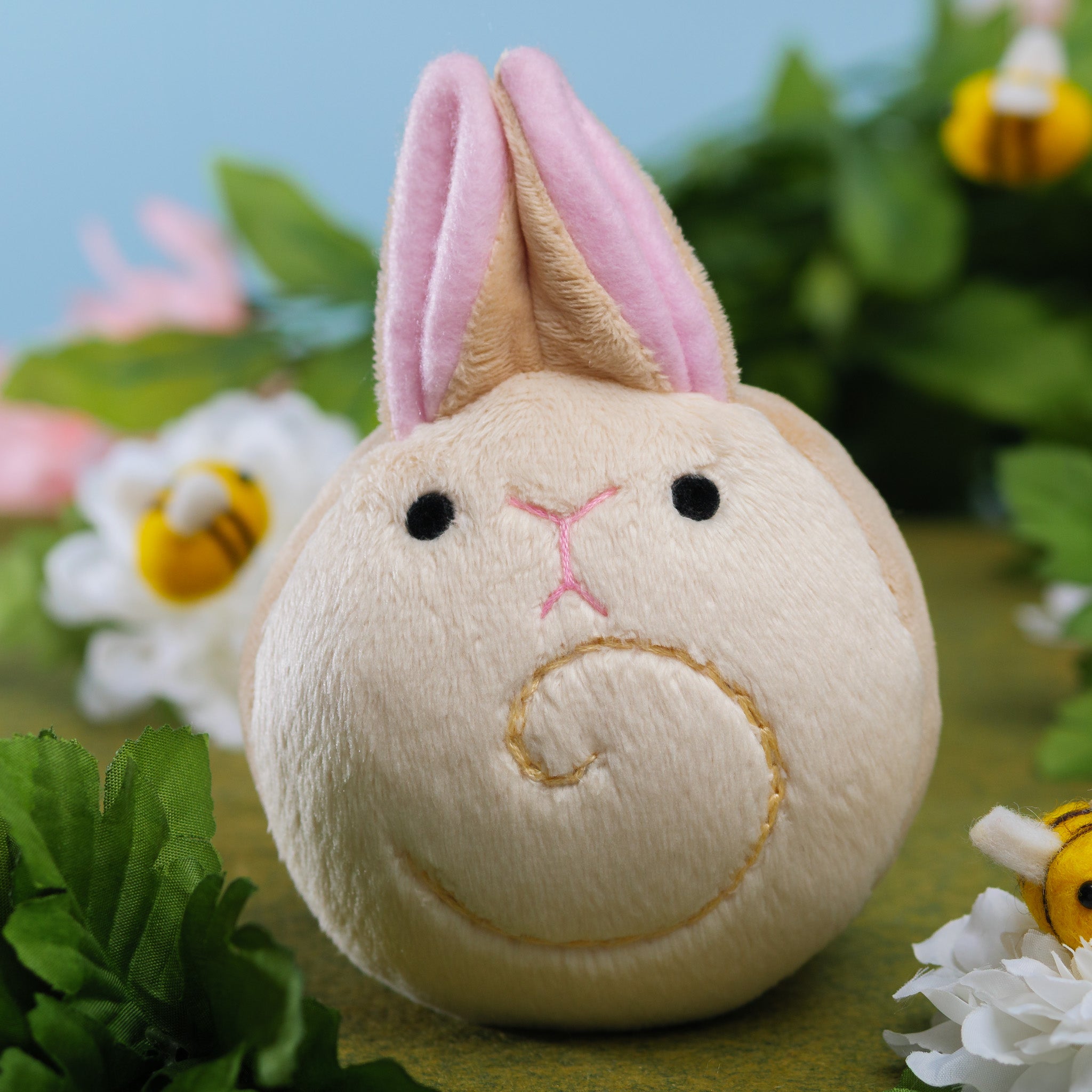 Honey Bun Plush | Delightful Handmade Pastry Pet | MarninSaylor