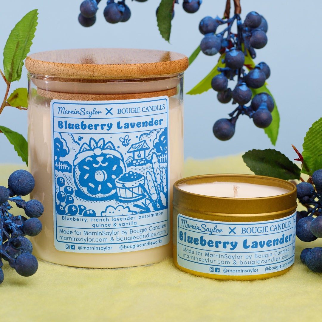 Blueberry Lavender Candle | MarninSaylor