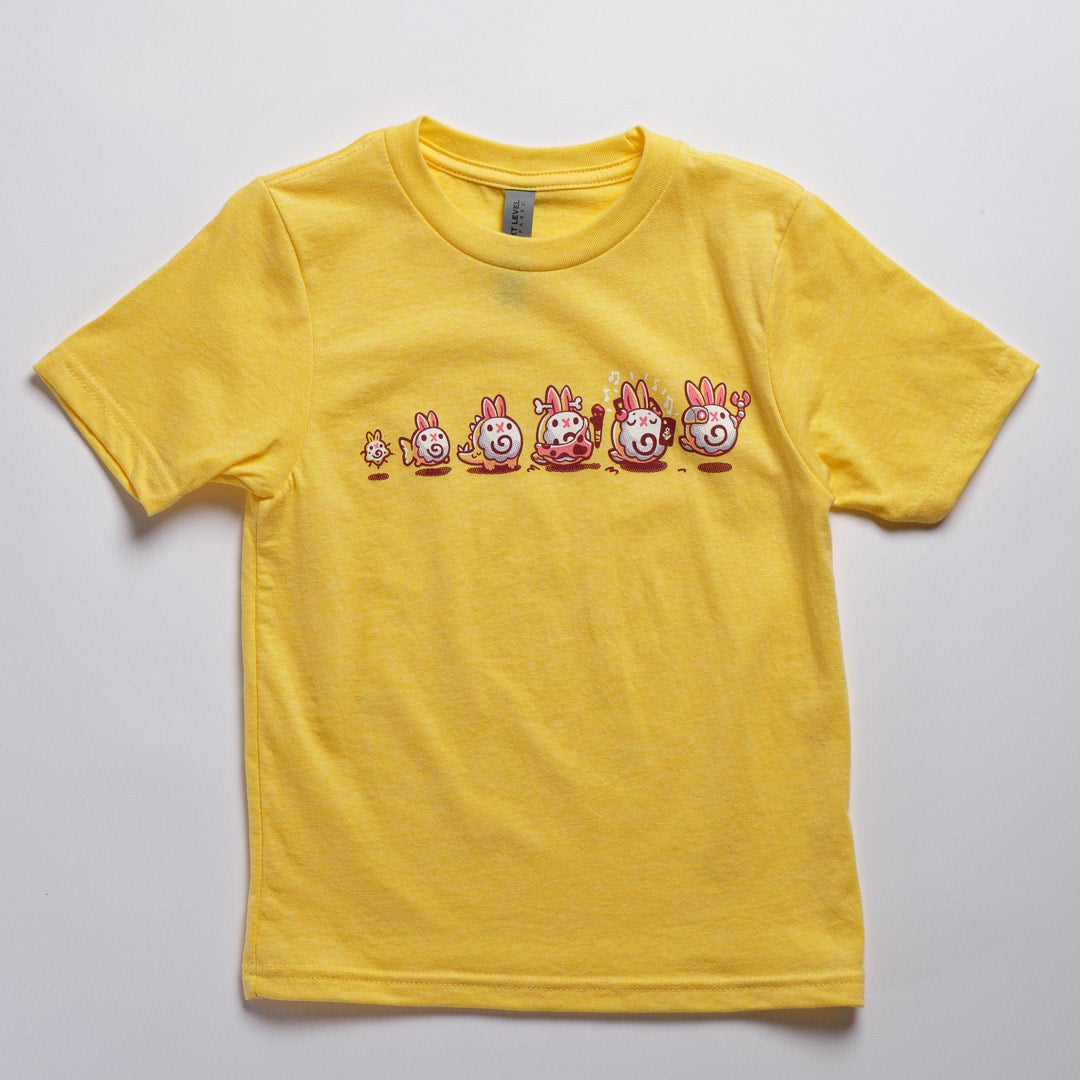 Bunvolution Tee - Honey Bun's Evolutionary History by MarninSaylor