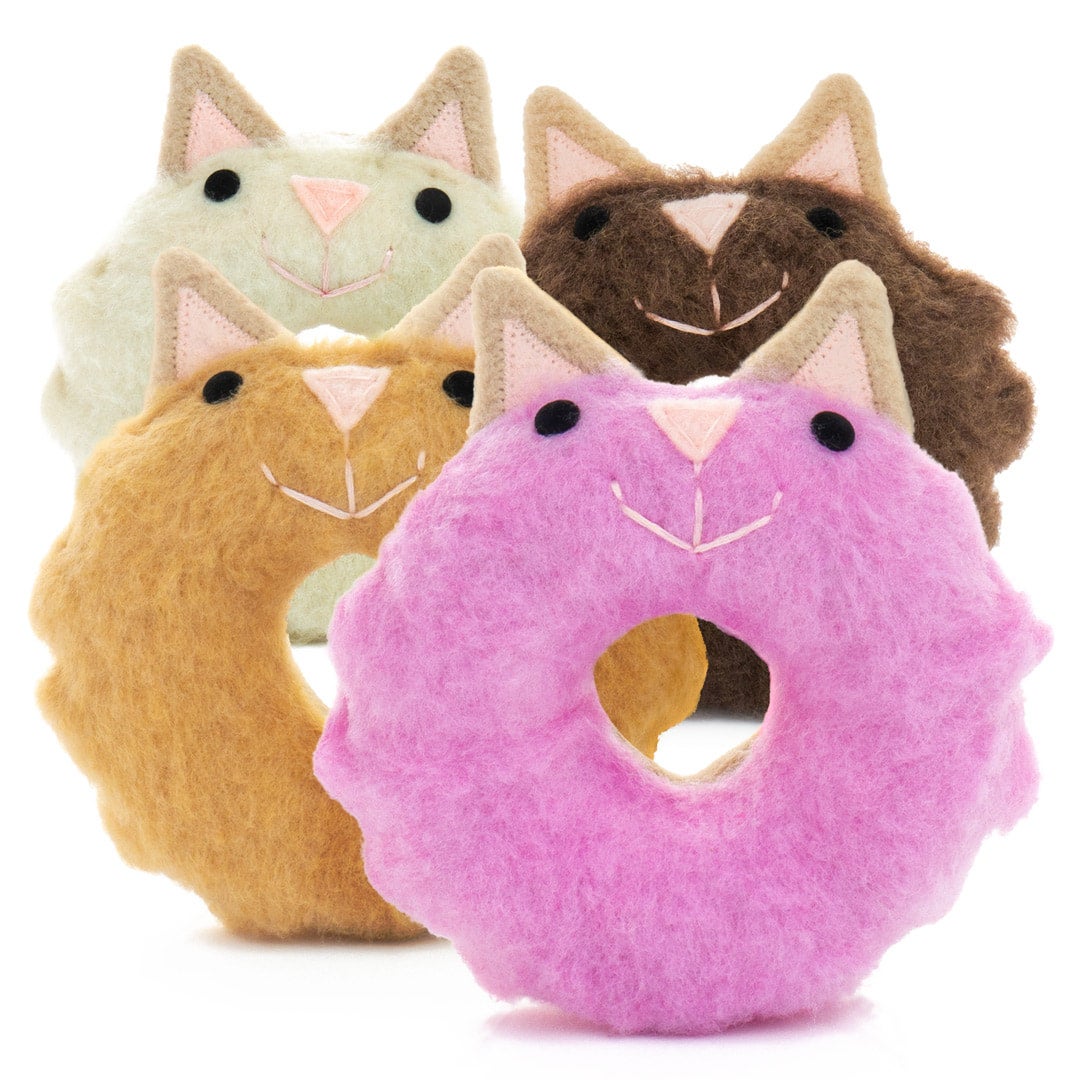Donut sales cat toy